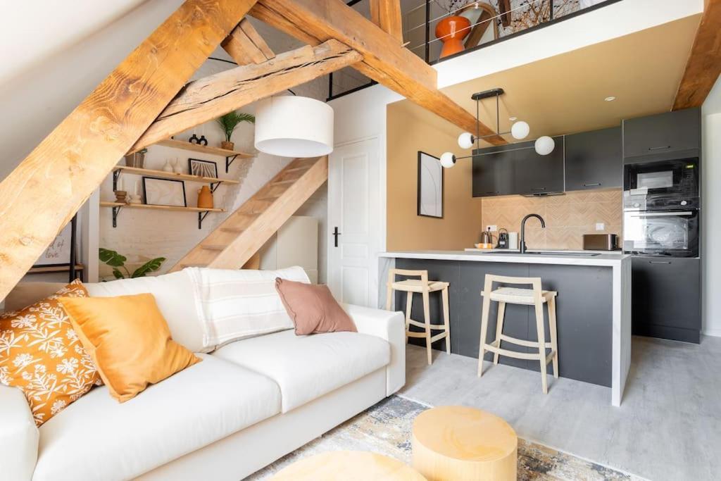 Апартаменты Le Cosy - Loft Sublime Plein Centre De Дуэ Экстерьер фото